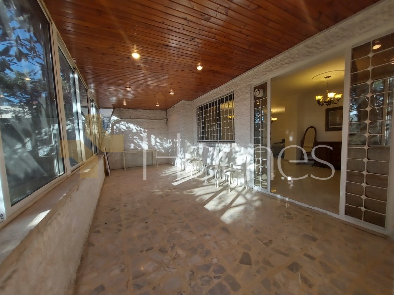 Furnished ground floor apartment  for rent in Deir Ghbar, building area 140m
