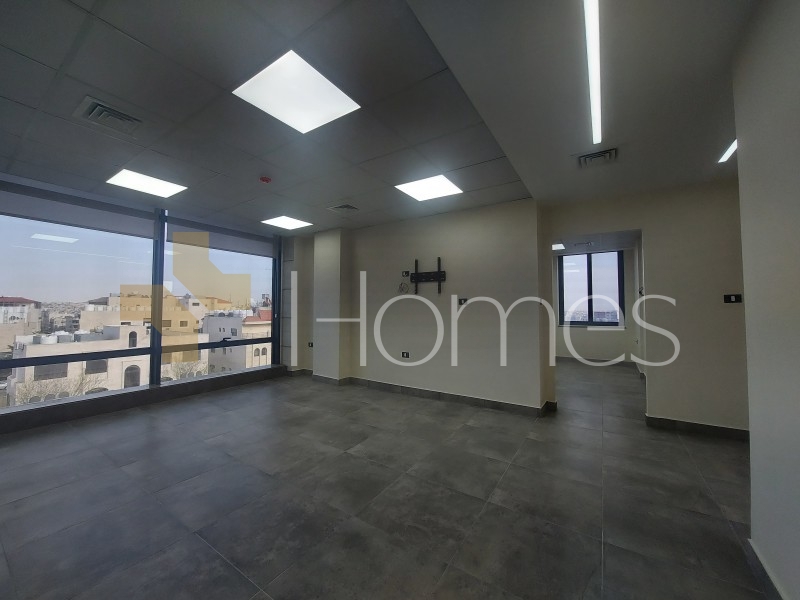 New office in a special location for rent in Abdullah Ghosheh Street, office space 120 m