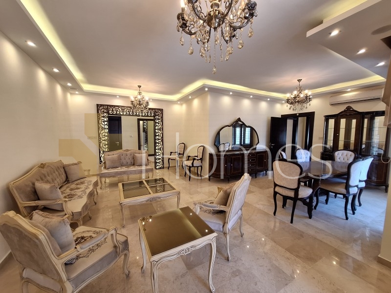Furnished Ground floor for rent in Abdoun 240m