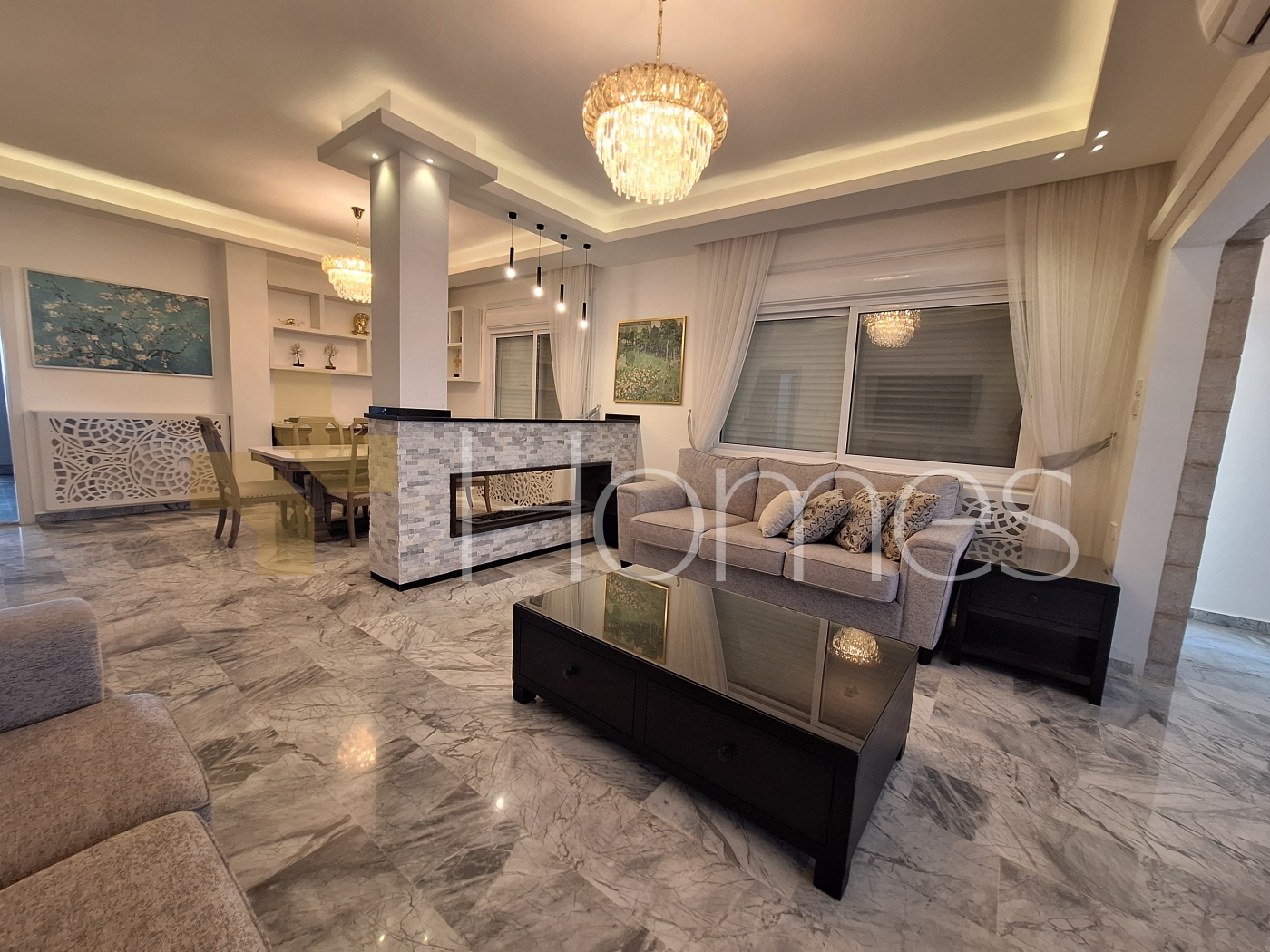 Furnished roof with terrace apartment for rent in Umm Uthaina 300m