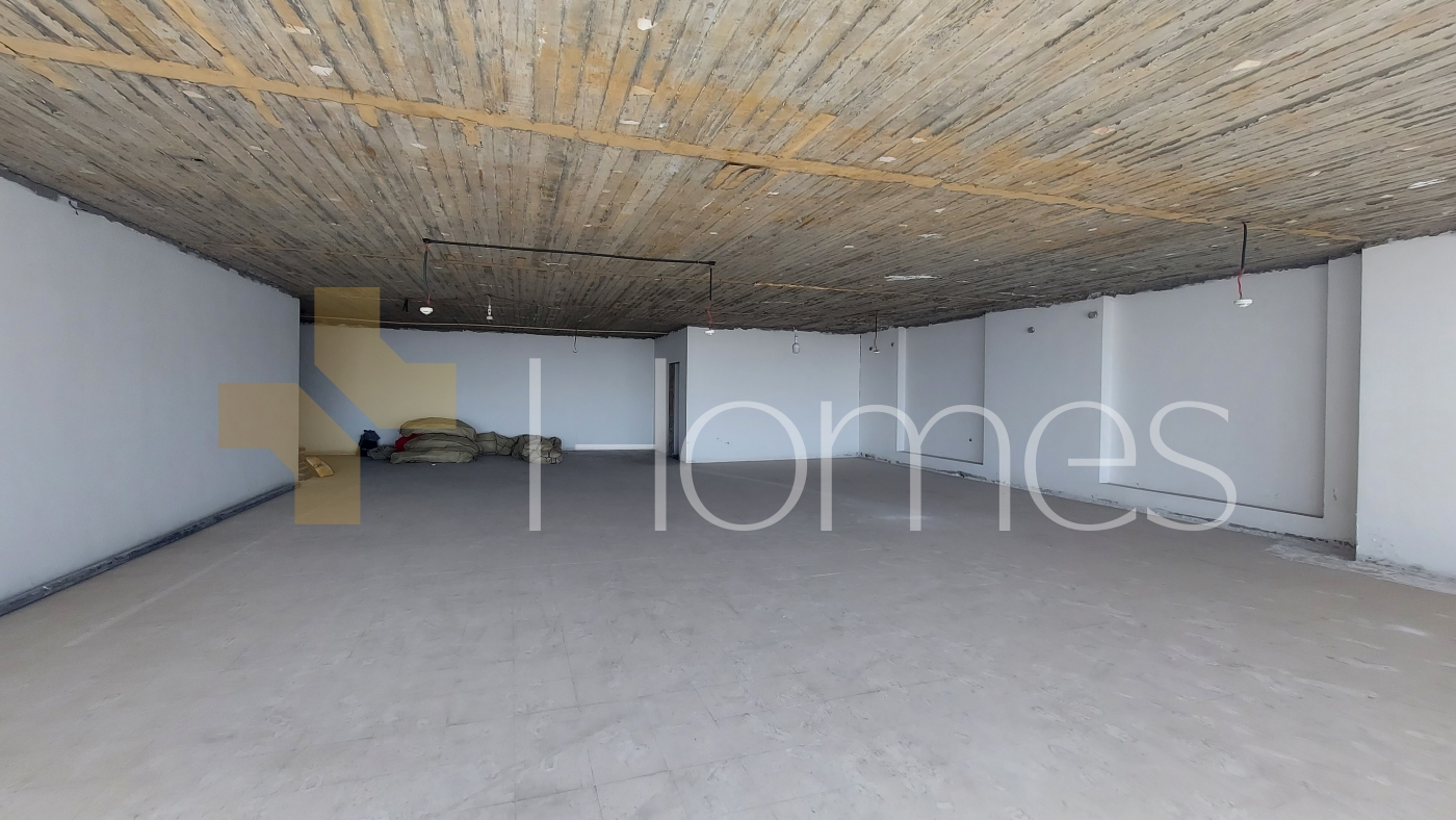 3rd floor office with glass facades for rent in Khalda , area of 210m