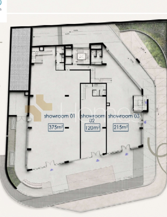 office for rent in a prime location in corridor Abdoun 