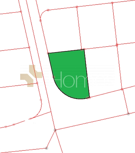 Residential land for sale in Hajjar Al Nabulsa on two street with an area of 750 m