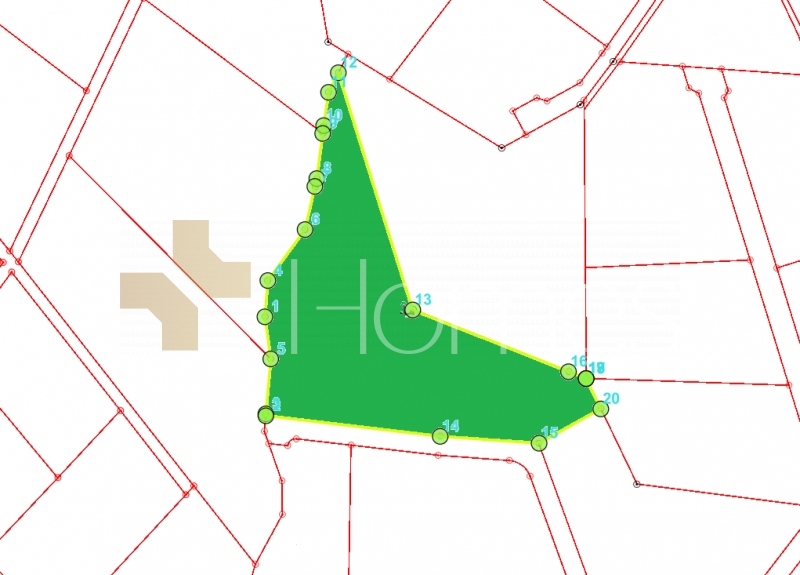 Land in Mahis Al-Baqi Al-Gharbi for sale, with an area of 13169m