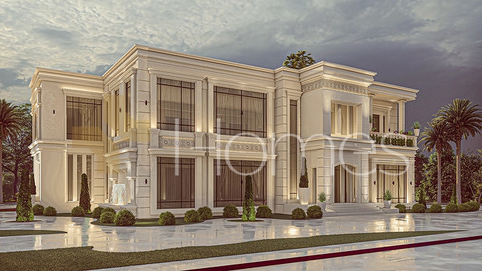 New modern villa for sale in Dabouq, with a building area of 835m