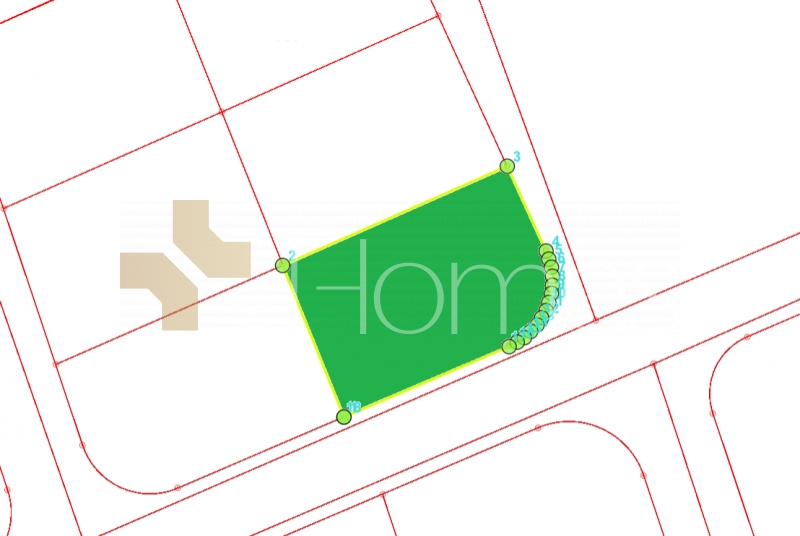 Land on two streets with a level for sale in Airport road area 785m