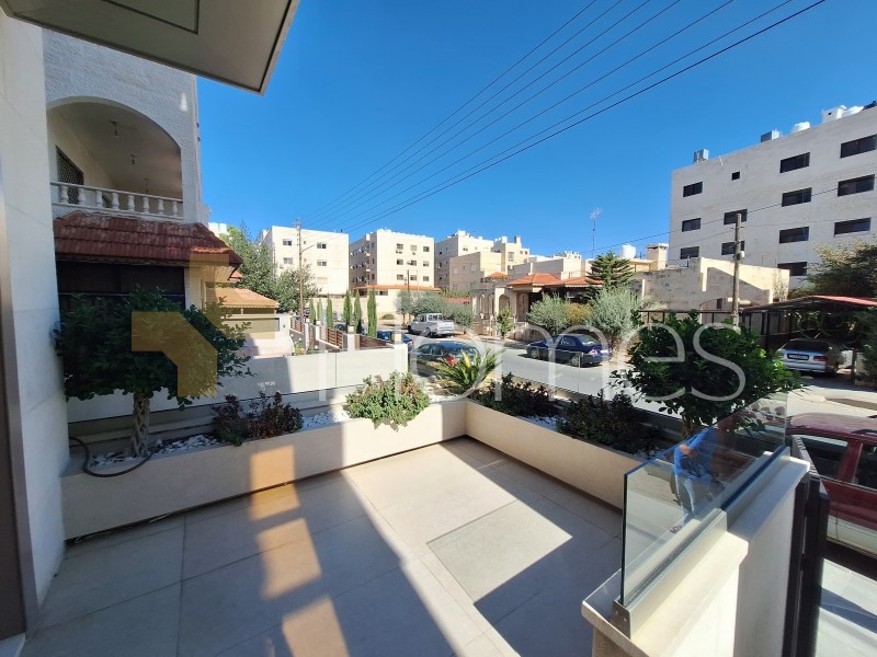 Duplex ground floor apartment with garden for sale in AlAmir Rashid 270m