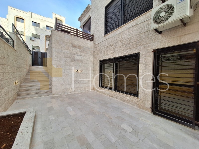 Apartment with garden for sale in Khalda 175m 