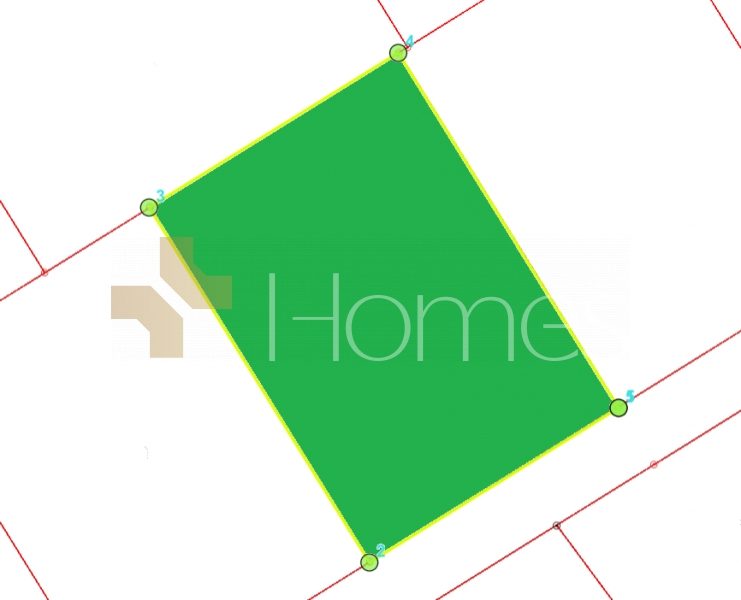 Residential land for sale in Al-Huwaiti-Airport street- area of 1722m
