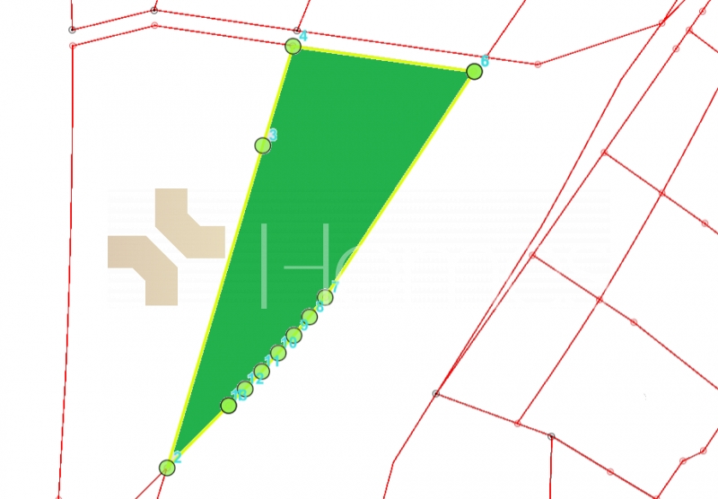 Commercial land for sale in Coridor Abdoun, with an area of 3081m