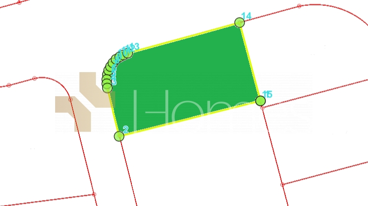 Residential land on two streets for sale in Al-Bahhath area of 481m
