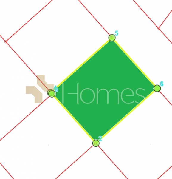 Residential land for sale in Na'or, with an area of 500m