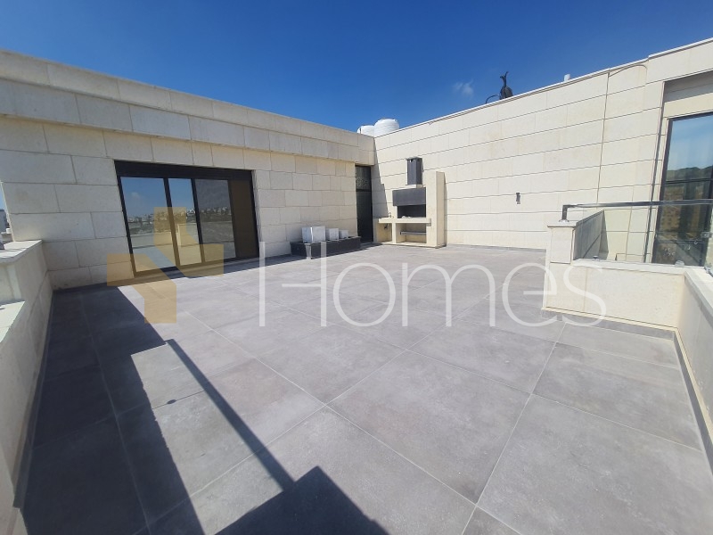 Duplex last floor with roof for sale in Hjar Al-Nawabelseh, area 262m