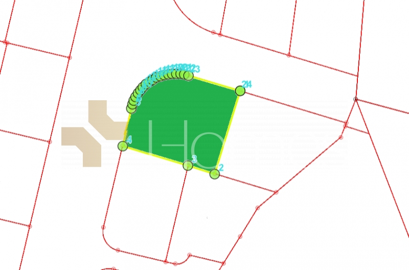 Land for sale in Rujm Omaish for building a private villa area 1398m
