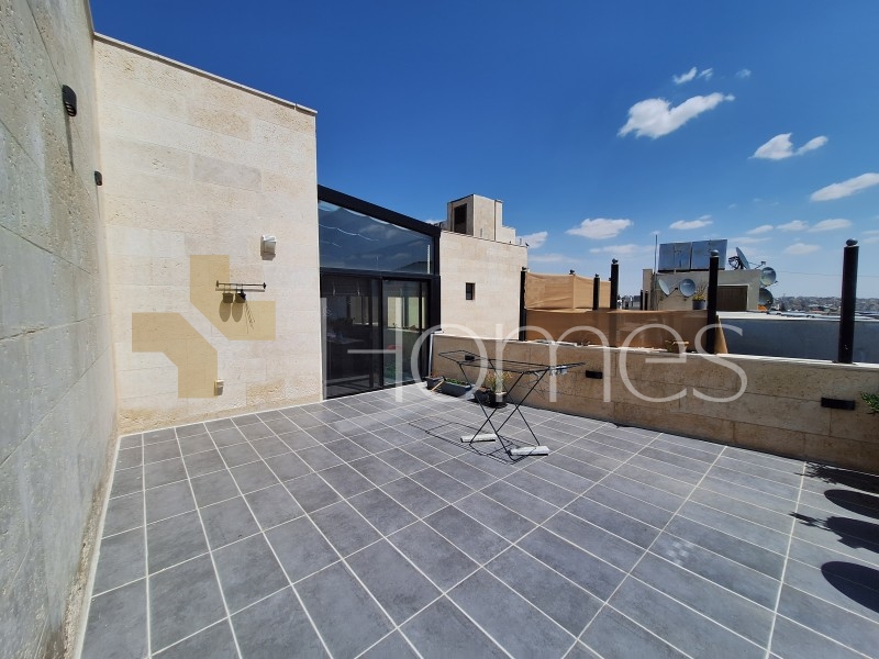 Flat roof with terrace for sale in Abdoun 100m