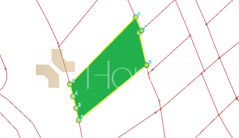 Normal commercial land for sale in Jabal Amman with an area of 565m