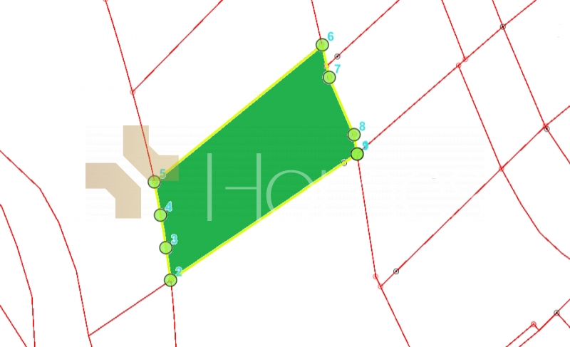 Normal commercial land for sale in Jabal Amman with an area of 580m