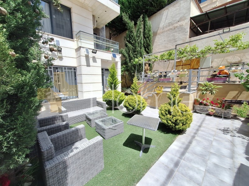 Apartment with garden for sale in Khalda 198m