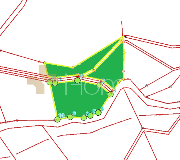 Land suitable for building a farm for sale in Na'or, land area of 6800m