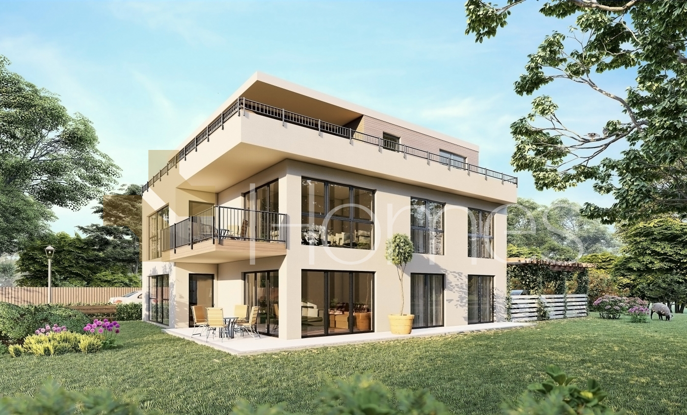 Attached villa for sale in Rujm Omaish, with a building of 491m