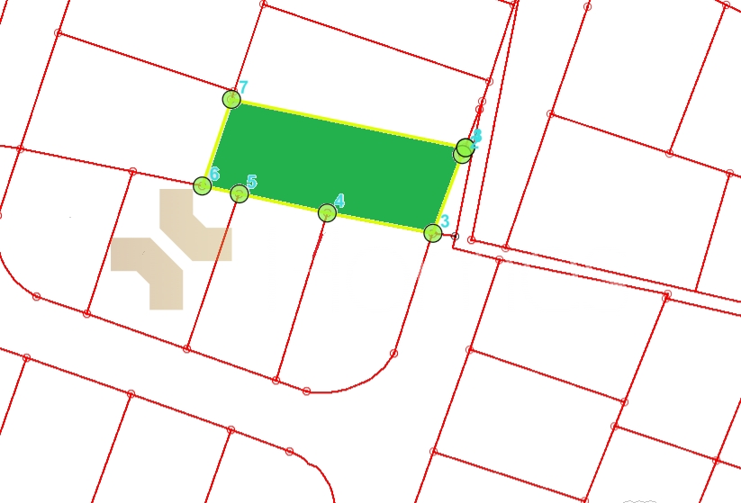 Land for sale in Abdoun for building a private villa Land area 1088m