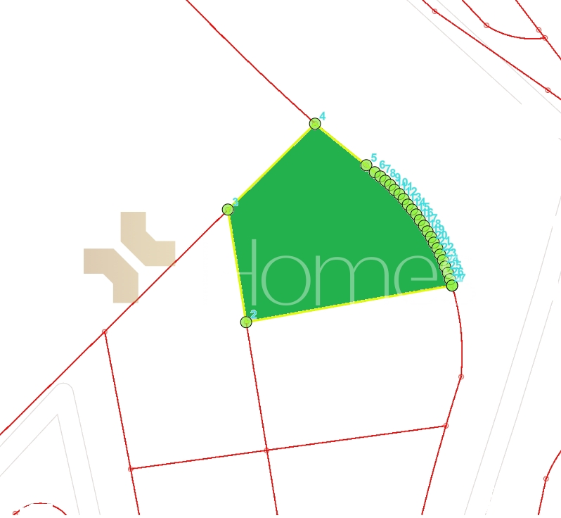 Land for sale suitable for building villas in Coridor Abdoun, of 883m