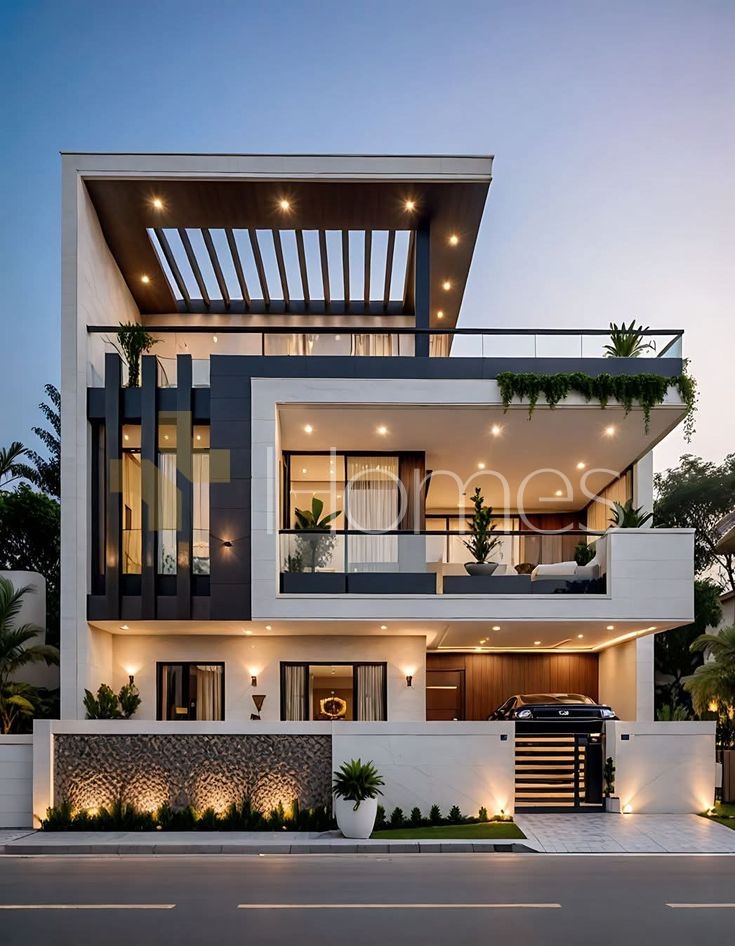 فيلا باطلالة عالية في منطقة رجم عميش بمساحة ارض 380م