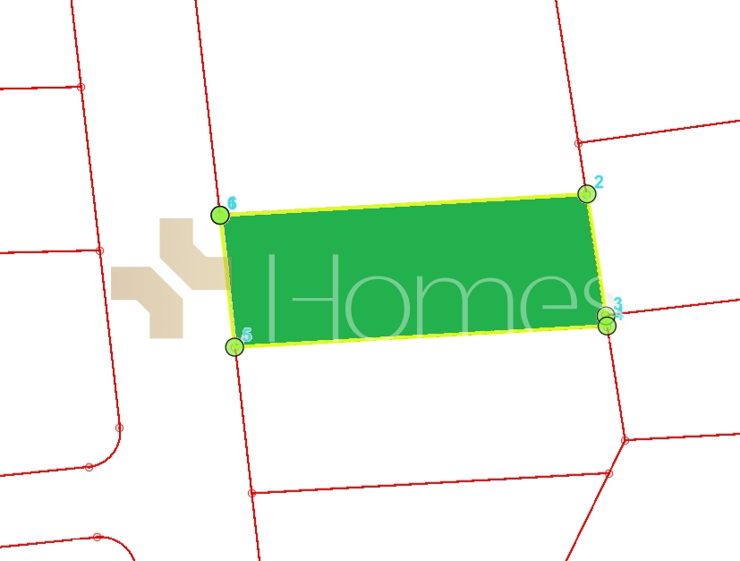 Land for sale in New Bader for building a private villa area of 630m