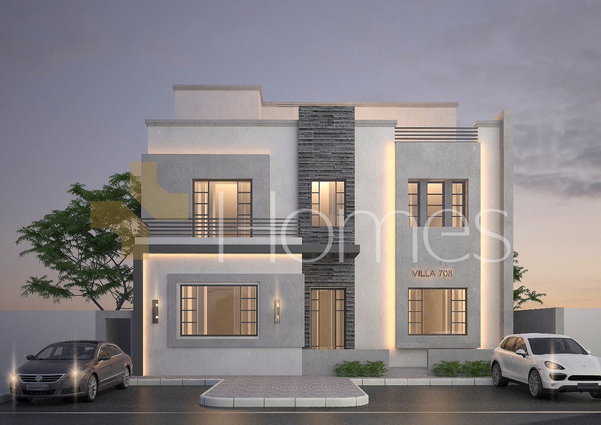 Semi standalone villa with pool for sale in Dabouq area of 837m