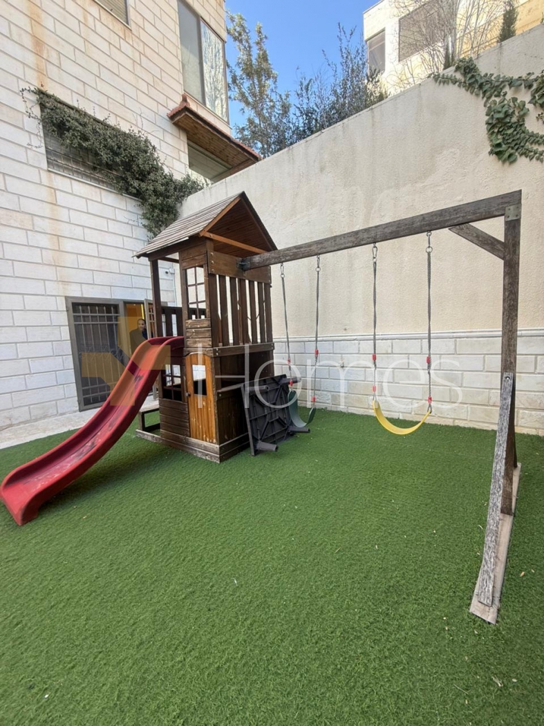 Apartment with a garden for sale in Khalda150m