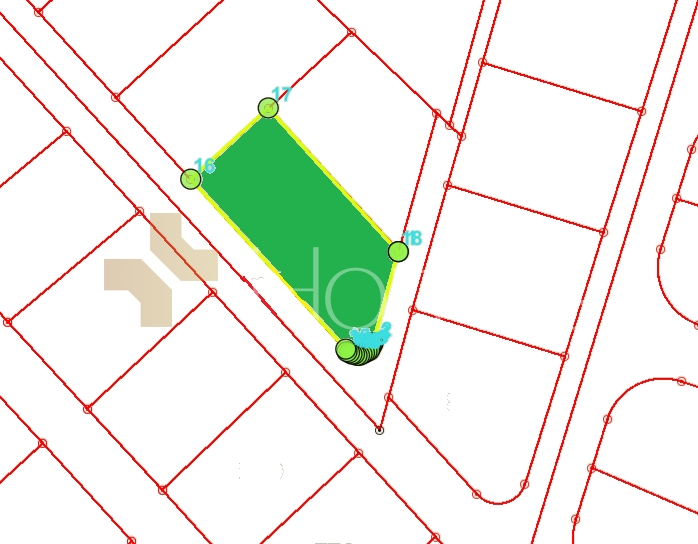 Land for sale on two streets in Al-Rawnaq, with a land area of 973m