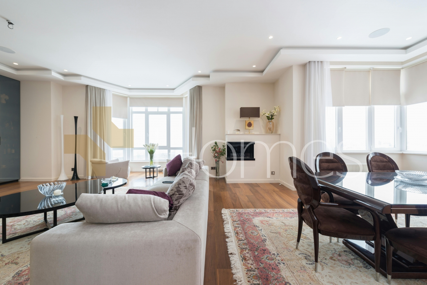 2nd floor with a high view for sale in Qaryet Al Nakheel, of 250m