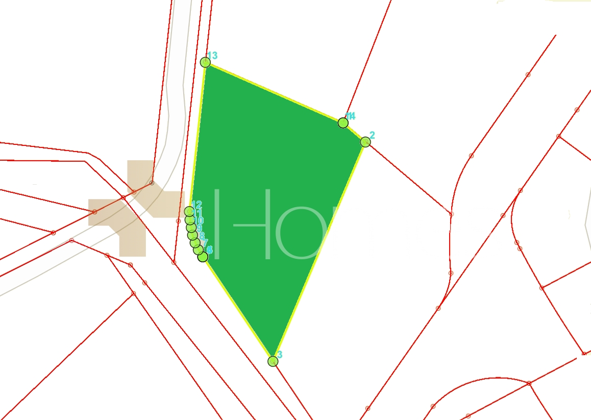 ارض للبيع بواجهات واسعة في مرج الحمام تصلح لبناء فيلا، مساحة الارض 1196م