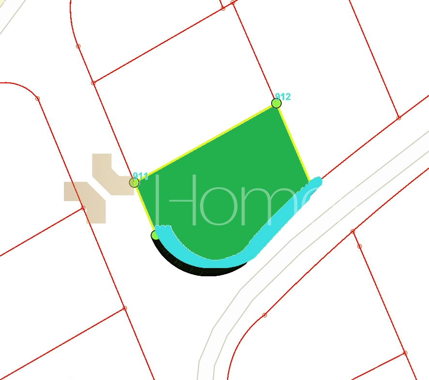 Land for sale in Na'or suitable for building villa, an area of 756m