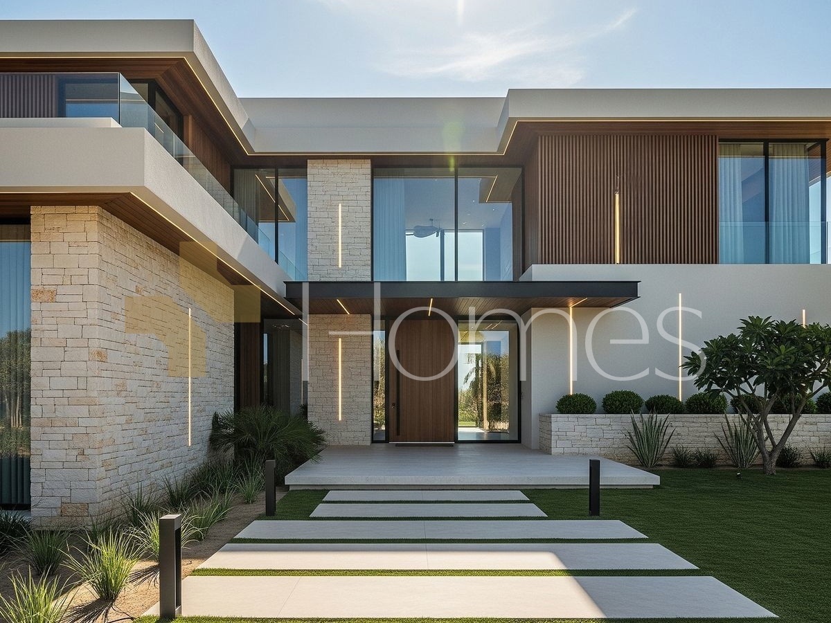 Attached villa for sale in Airport Road, with a building area of 450m