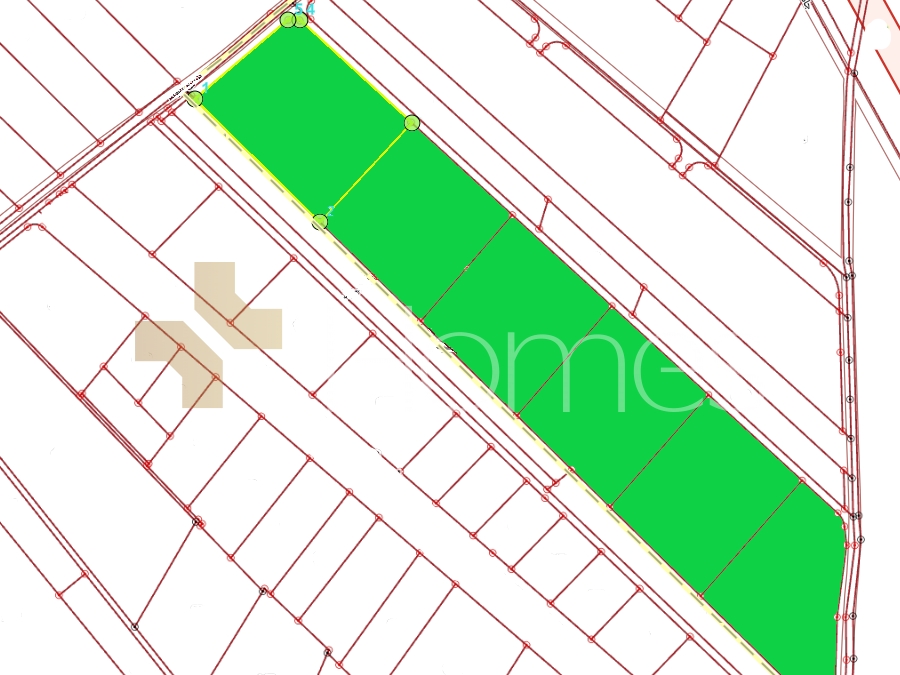 Land on 4 streets for sale next to Al-Zaytoonah University 121,000m