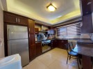 Furnished  ground floor apartment for rent in  Abdoun, building area 115m