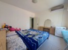 Furnished first floor apartment for rent in Qaryet Al Nakheel, building area 185 m