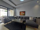 Furnished ground floor apartment for rent in Abdoun 100m