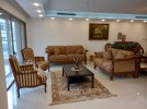 Furnished ground floor for rent in Qaryet Al Nakheel, area of 380m