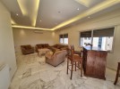 Third floor apartment with a high view for rent in Deir Ghbar 216m 