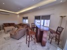 Third floor apartment with a high view for rent in Deir Ghbar 216m 