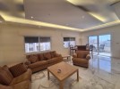 Third floor apartment with a high view for rent in Deir Ghbar 216m 