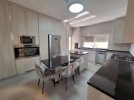 Third floor apartment with a high view for rent in Deir Ghbar 216m 