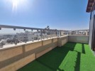 Roof apartment with terrace for rent in Sweifieh 100m