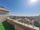 Roof apartment with terrace for rent in Sweifieh 100m