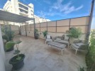 ground floor apartment with a terrace for rent in Deir Ghbar 95m