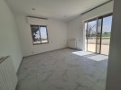 Flat ground floor apartment with a roof for rent in Abdoun 550m 