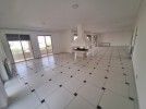 Flat ground floor apartment with a roof for rent in Abdoun 550m 