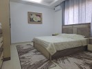 Furnished Semi ground floor apartment for rent in Al-kursi with building area of 220 m